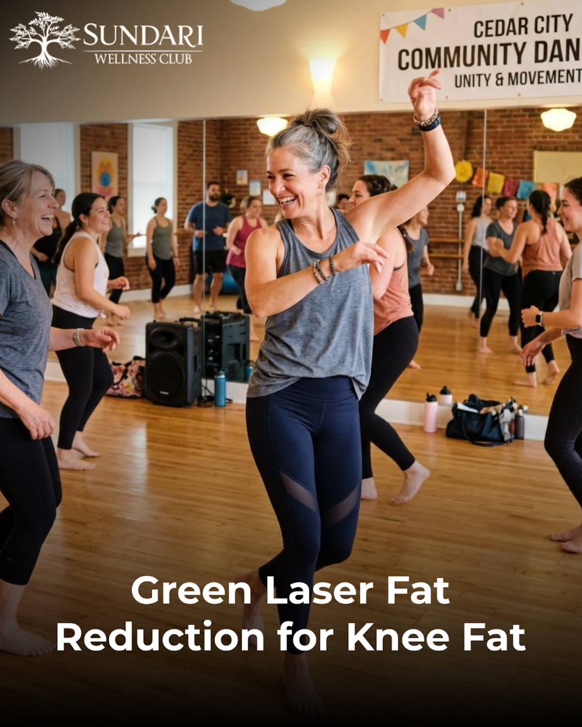 Green Laser Fat Reduction for Knee Fat