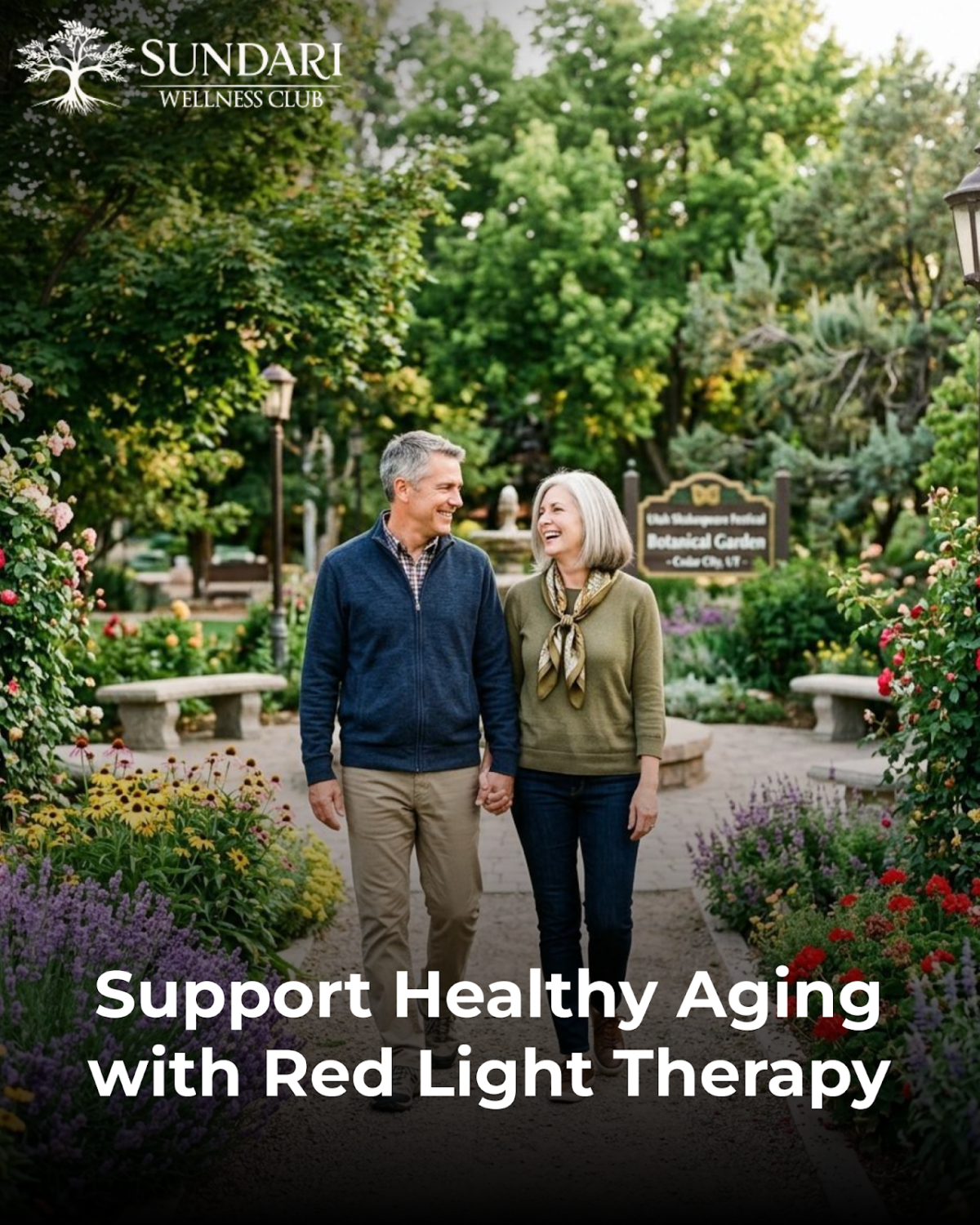 Support Healthy Aging with Red Light Therapy