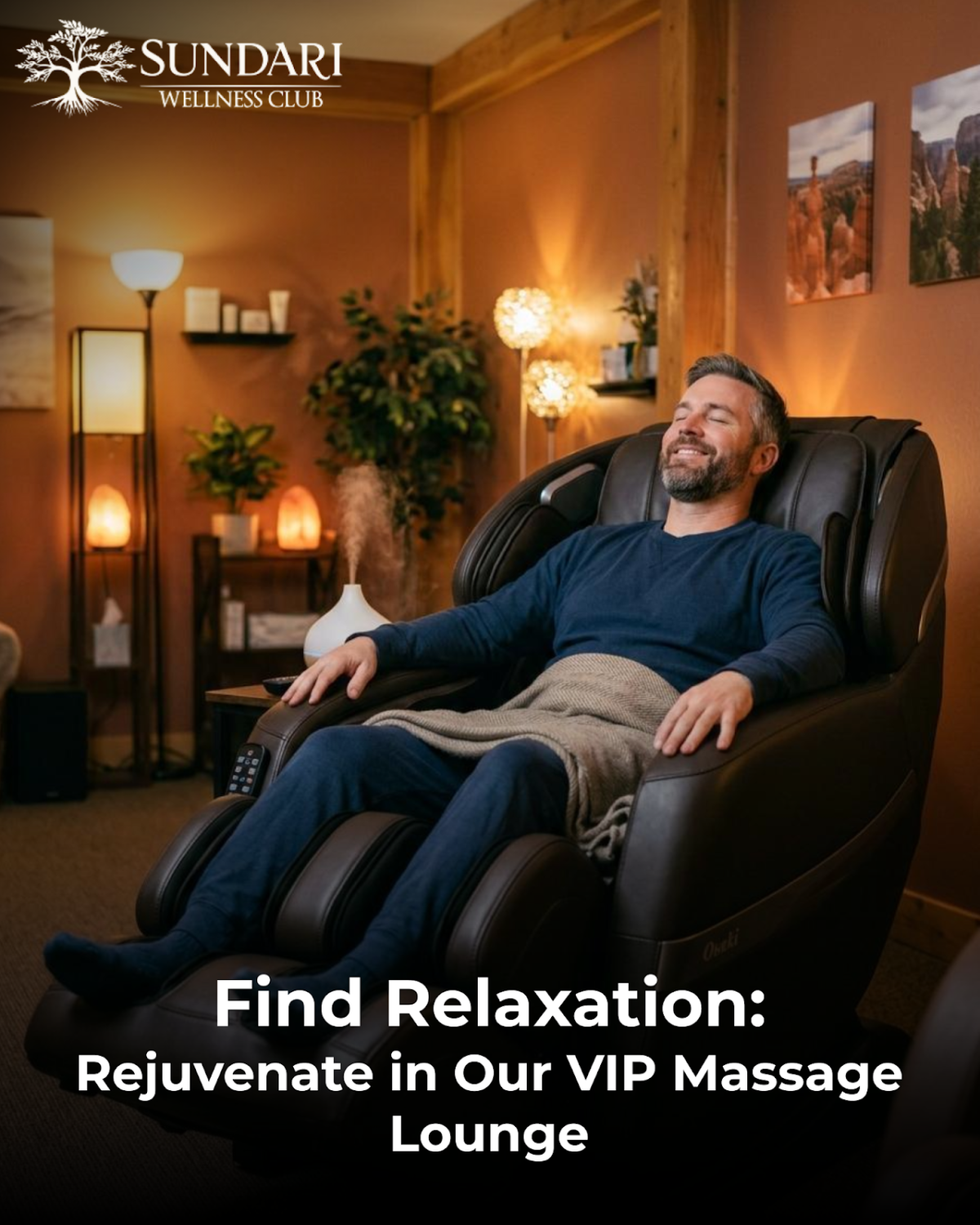Find Relaxation: Rejuvenate in Our VIP Massage Lounge