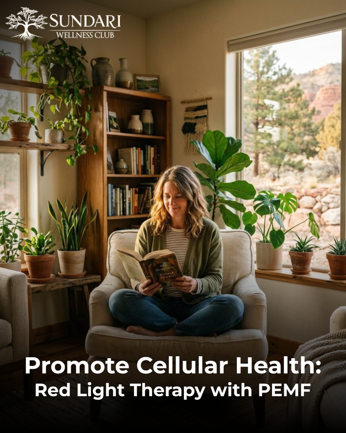 Promote Cellular Health: Red Light Therapy with PEMF