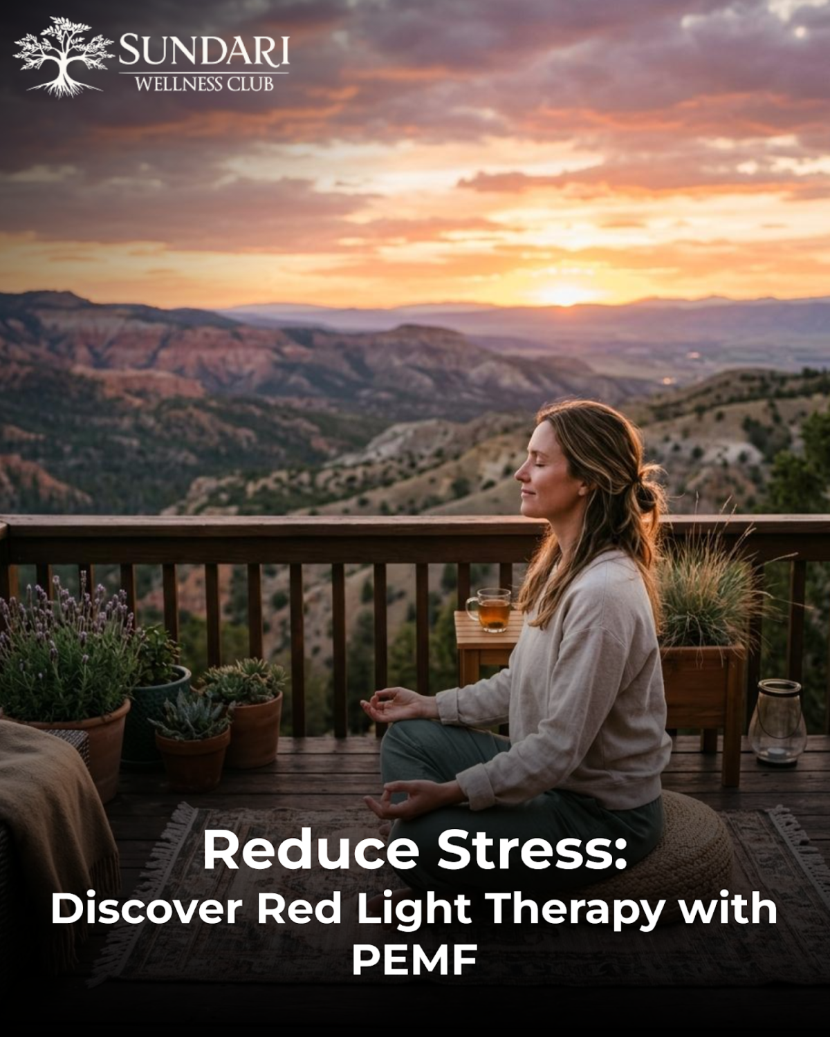 Reduce Stress: Discover Red Light Therapy with PEMF