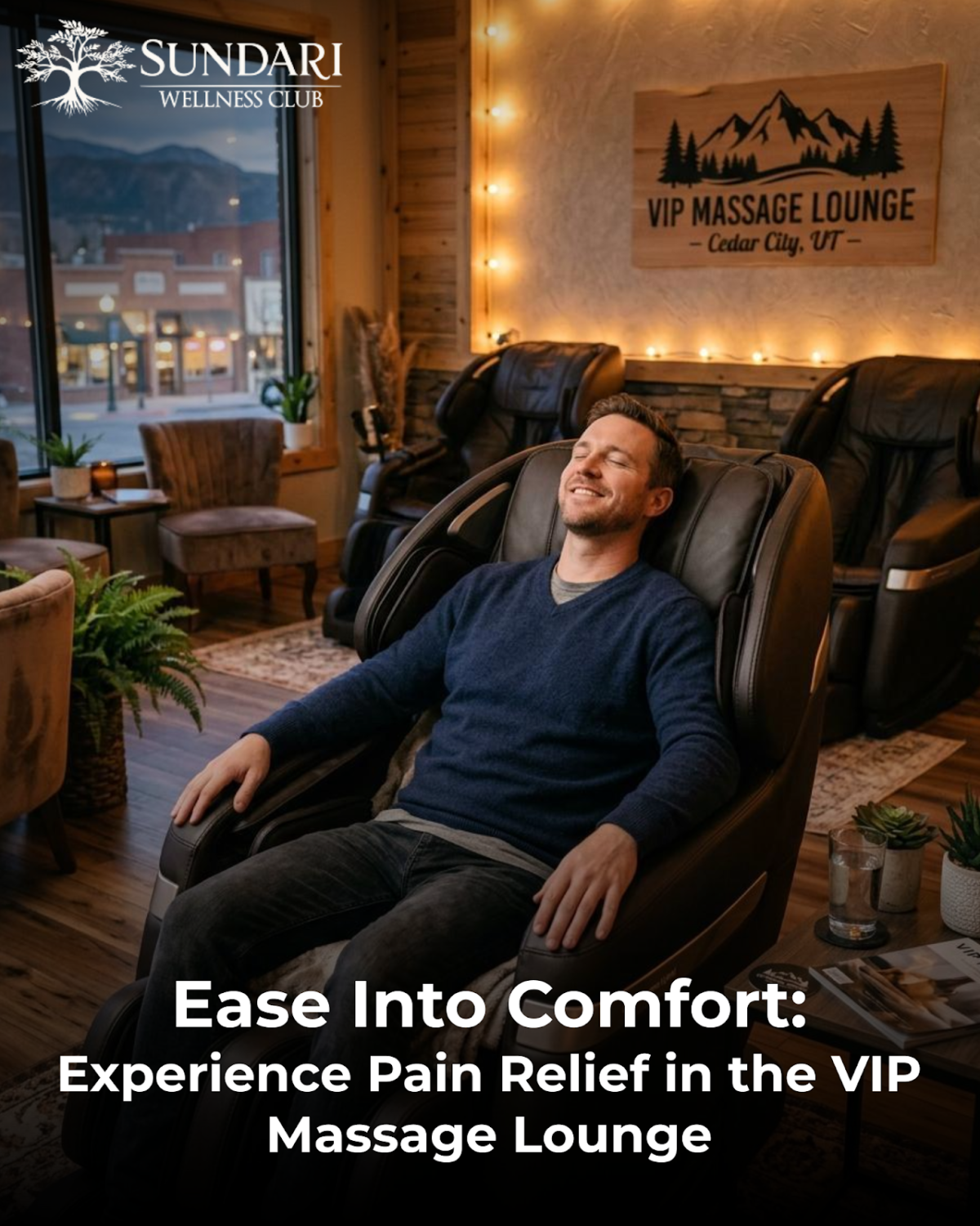 Ease Into Comfort: Experience Pain Relief in the VIP Massage Lounge