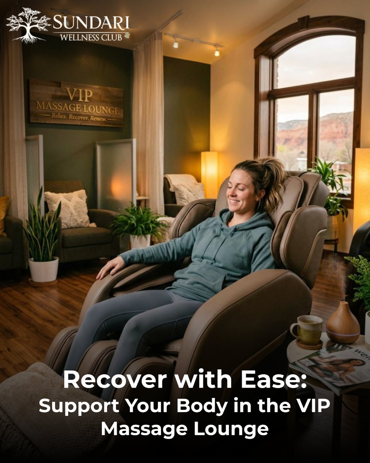 Recover with Ease: Support Your Body in the VIP Massage Lounge